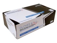 Rukavice nitril S bílé 100ks nepudrované